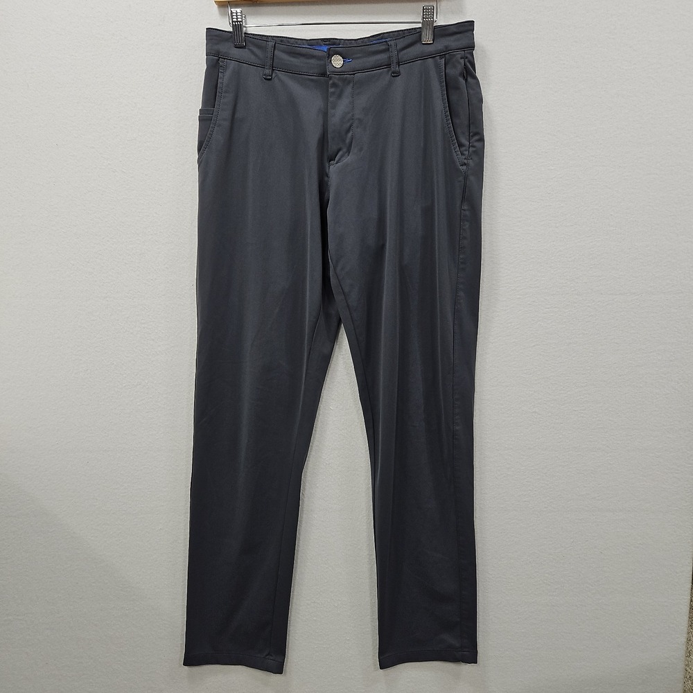 Twillory Pants Mens 32x34 Gray Tailored Fit Technical Fabric Performance Chino